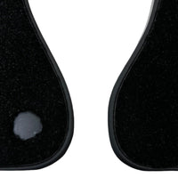 Black Luxury Floor Mats For Mercedes Benz A-Class W168 (1997-2004) | ER56 Design - AutoWin