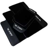 Black Mats For BMW 5 Series E28 Sedan No Steps Edition - AutoWin