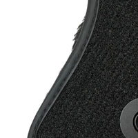 Black Sheepskin Floor Mats For Mercedes Benz GL-Class 500 4Matic (2012-2015) | ER56 Design - AutoWin