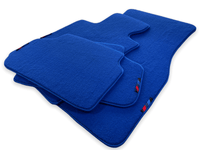 Blue Floor Mats For BMW 3 Series E46 Coupe With M Package - AutoWin