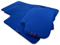 Blue Floor Mats For BMW 3 Series F34 Gt 2013-2020 With M Package - AutoWin