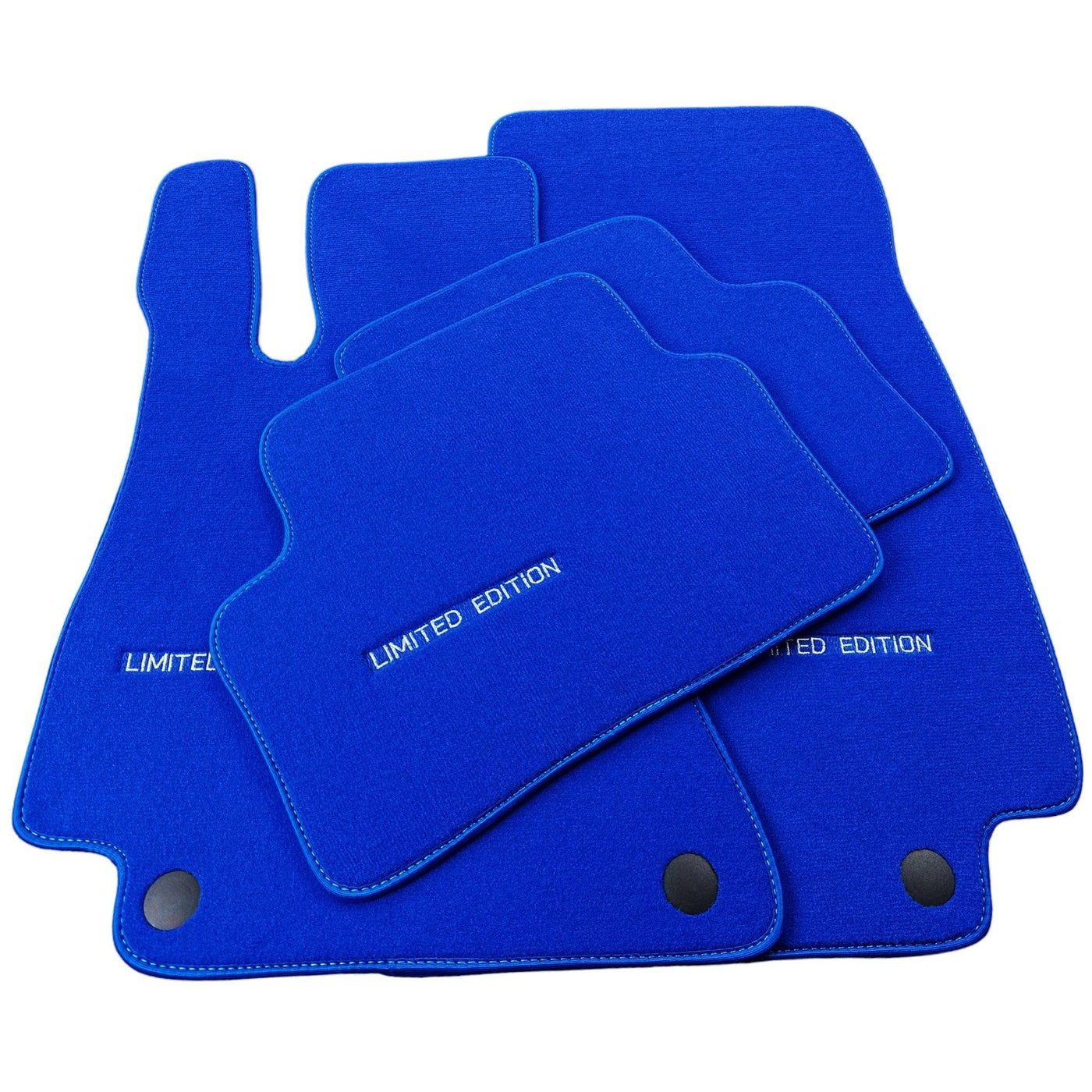 Blue Floor Mats For Mercedes Benz C-Class S206 Wagon (2021-2023) | Limited Edition - AutoWin