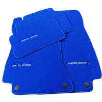 Blue Floor Mats For Mercedes Benz EQA-Class H243 (2021-2023) | Limited Edition - AutoWin