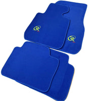 Blue Mats For BMW 3 Series E36 Convertible Tailored Set Perfect Fit - AutoWin