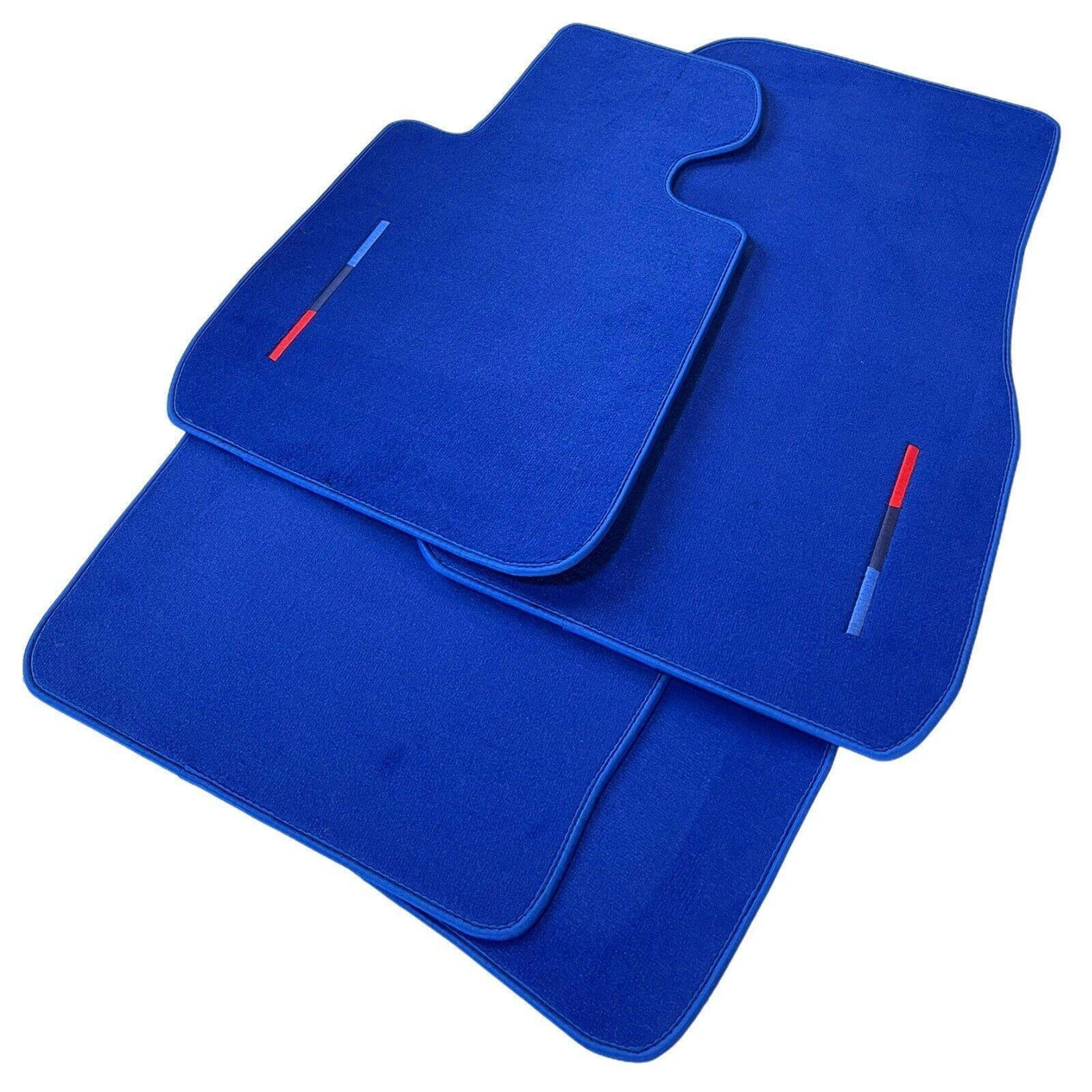 Blue Mats For BMW M5 E34 With M Package - AutoWin
