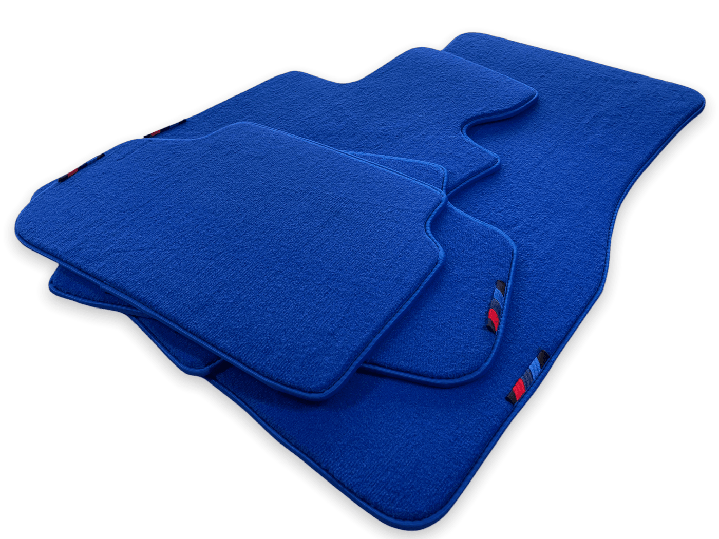 Blue Mats For BMW M5 F10 With M Package - AutoWin