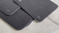Genuine Alcantara Floor Mats for Ferrari 599 Coupe 2006-2012 Black ER56 Design
