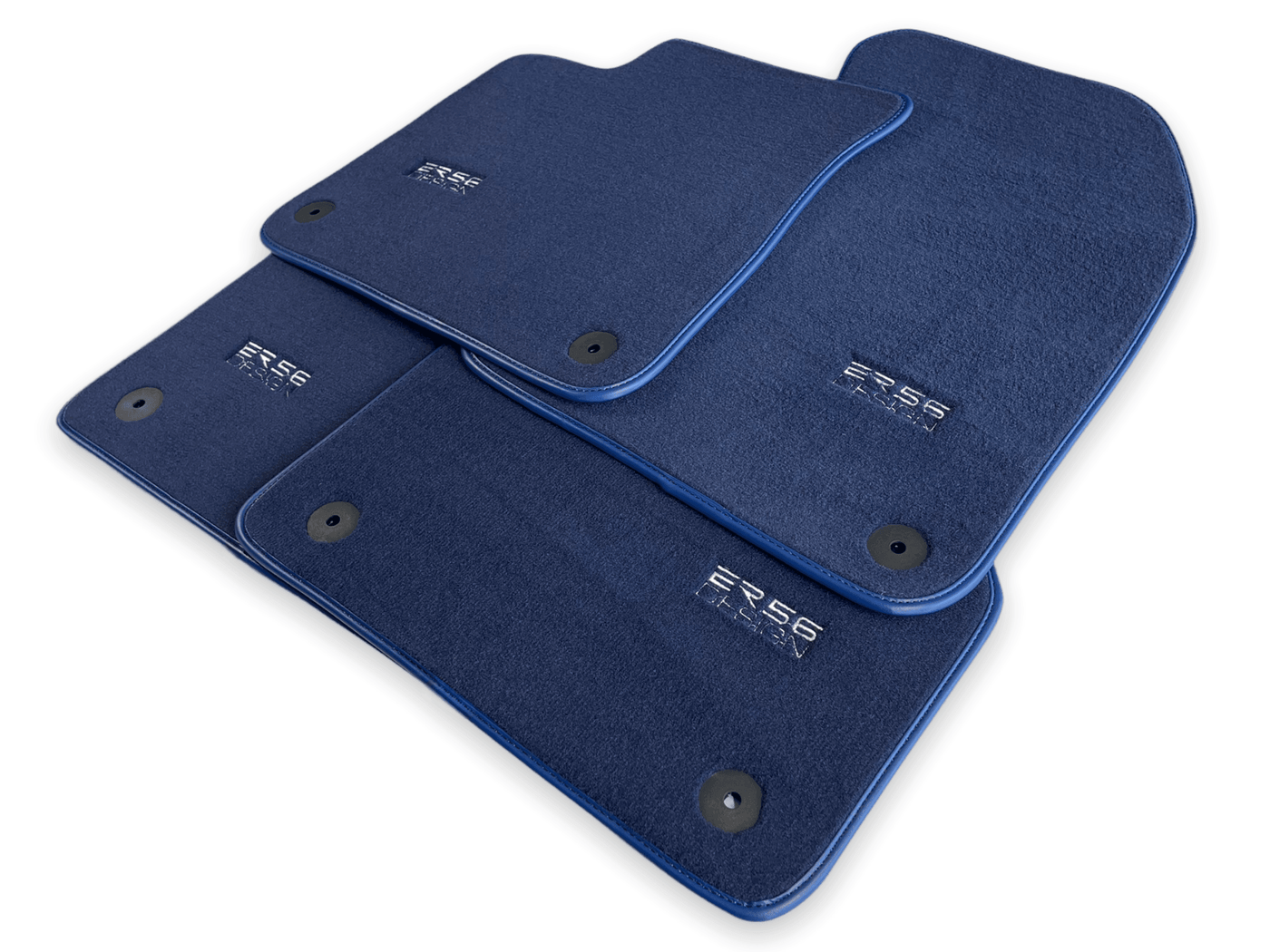Dark Blue Floor Mats for Audi A3 - 3-door Hatchback (2000-2003) | ER56 Design - AutoWin