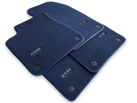 Dark Blue Floor Mats for Audi A3 - Convertible (2014-2020) | ER56 Design - AutoWin