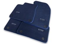 Dark Blue Floor Mats for Audi A5 - 8T3 Coupe (2007-2016) | ER56 Design - AutoWin