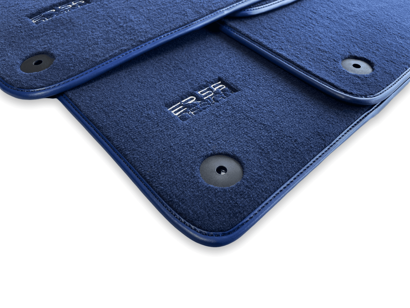 Dark Blue Floor Mats for Audi A8 D4 (2010-2017) | ER56 Design - AutoWin