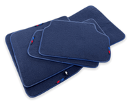Dark Blue Floor Mats For BMW 2 Series F45 With M Package - AutoWin
