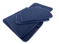 Dark Blue Floor Mats For BMW 3 Series F30 LCI With M Package - AutoWin