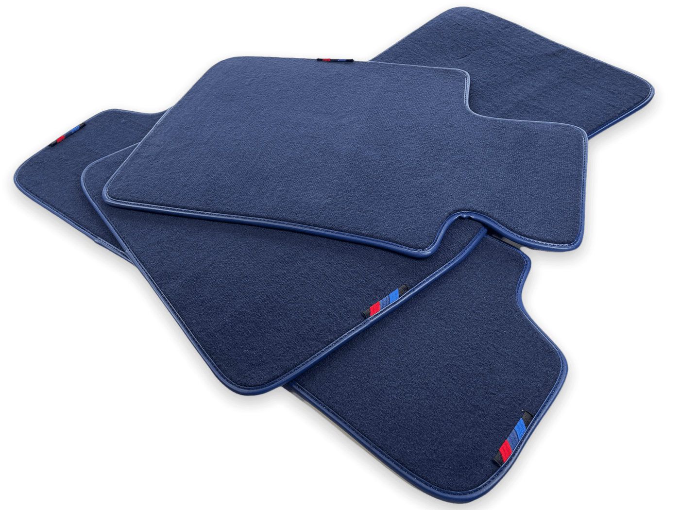 Dark Blue Floor Mats For BMW X1 Series F48 With M Package - AutoWin