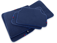 Dark Blue Floor Mats For BMW X5 Series E53 With M Package - AutoWin