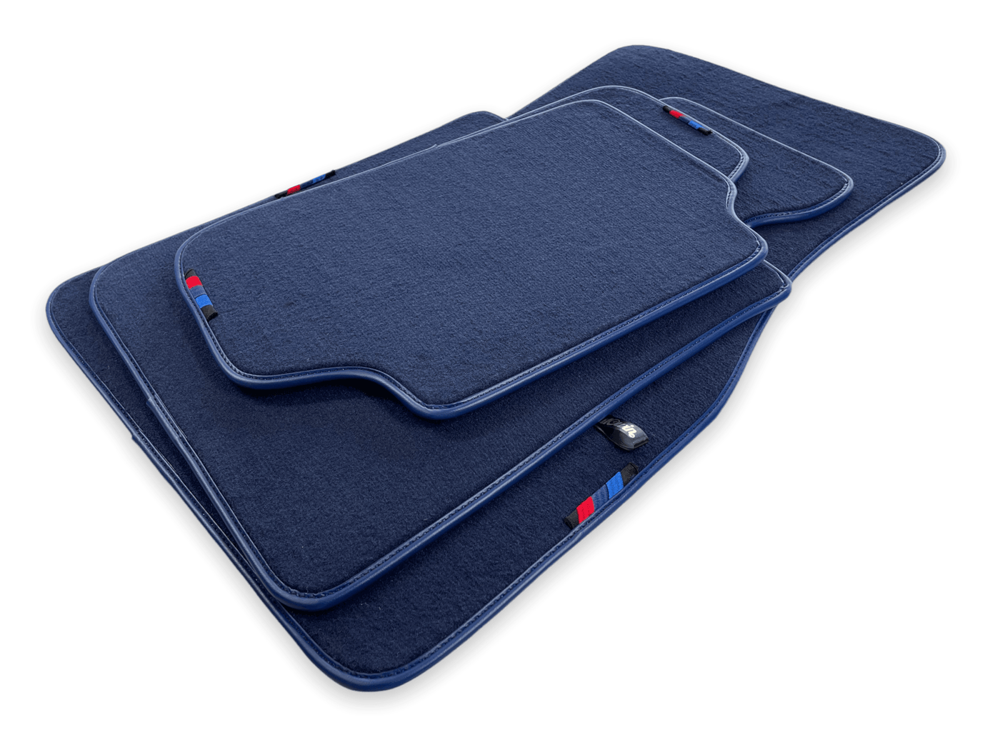 Dark Blue Floor Mats For BMW X5 Series F15 With M Package - AutoWin