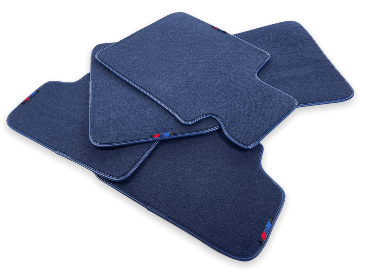 Dark Blue Floor Mats For BMW X5 Series G05 With M Package - AutoWin
