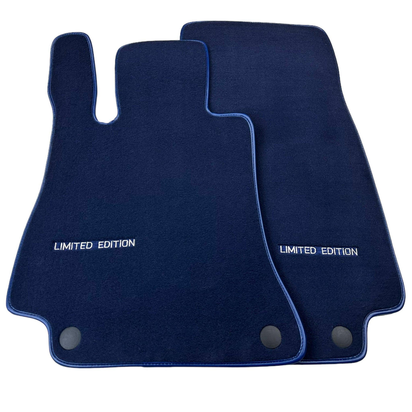 Dark Blue Floor Mats For Mercedes Benz CLK-Class A208 Convertible (1998-2003) | Limited Edition - AutoWin