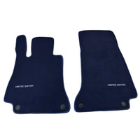 Dark Blue Floor Mats For Mercedes Benz E-Class W210 Sedan 4Matic (1995-2002) | Limited Edition - AutoWin
