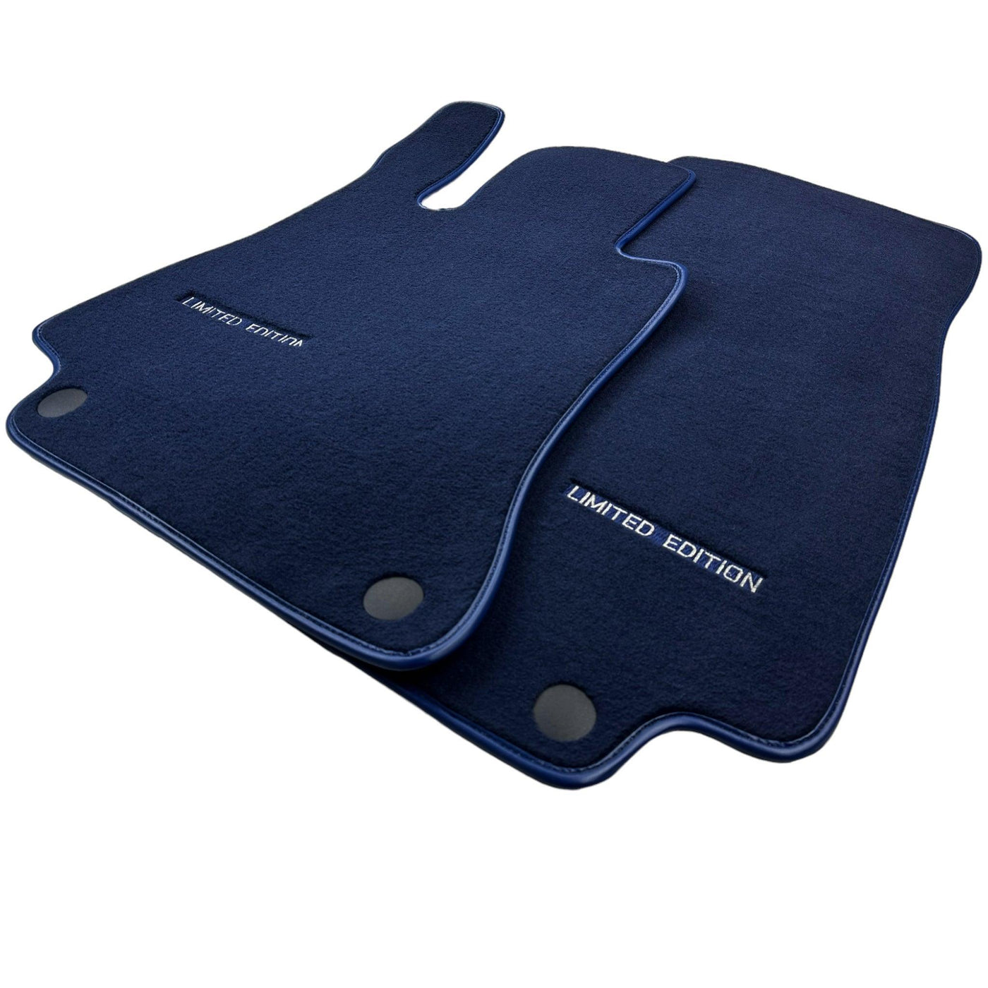 Dark Blue Floor Mats For Mercedes Benz EQS-Class X296 (2022-2023) | Limited Edition - AutoWin