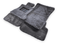Dark Gray Sheepskin Floor Mats For Rolls Royce Phantom Drophead Coupe 2007–2016 Er56 Design Brand - AutoWin