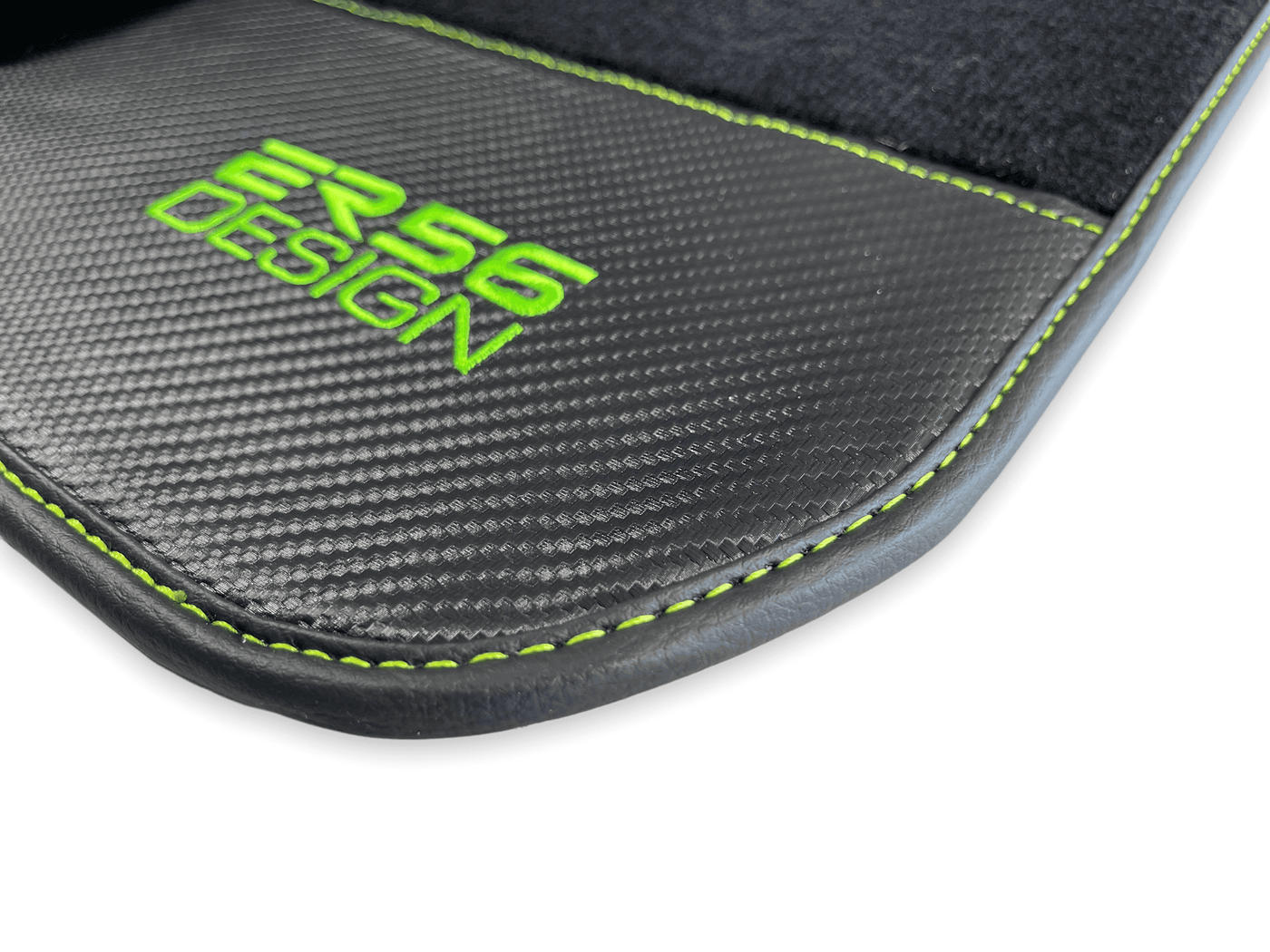 Floor Mats For BMW 3 Series E36 Convertible Carbon Leather Er56 Design - AutoWin