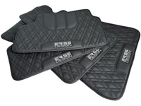 Floor Mats For BMW 3 Series G20 Black Leather Er56 Design - AutoWin