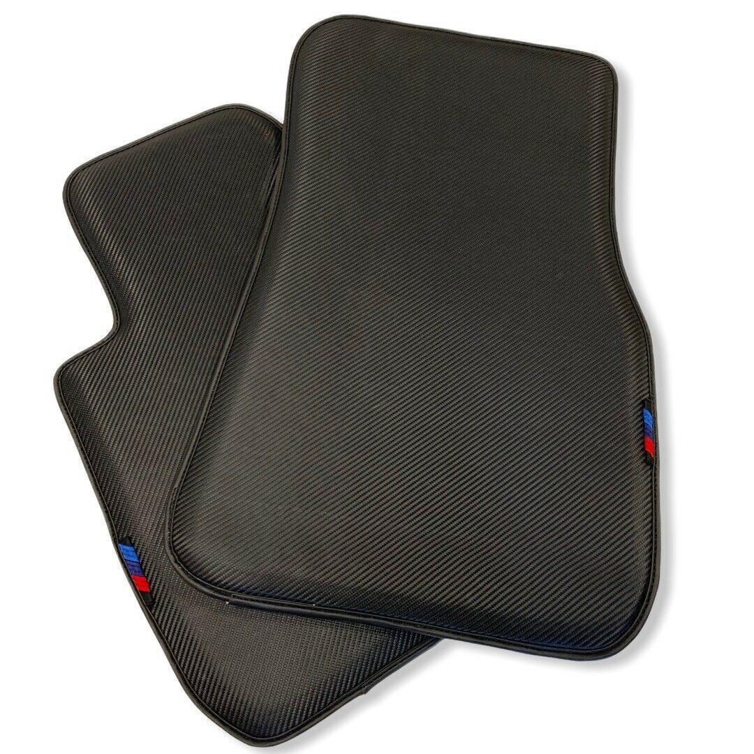Floor Mats For BMW 4 Series G26 Gran Coupe Autowin Brand Carbon Fiber Leather - AutoWin