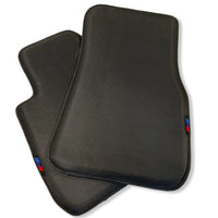 Floor Mats For BMW 5 Series E34 Sedan Autowin Brand Carbon Fiber Leather - AutoWin