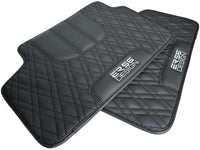 Floor Mats For BMW 5 Series E61 Wagon Black Leather Er56 Design - AutoWin