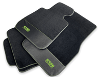 Floor Mats For BMW 5 Series E61 Wagon Carbon Leather Er56 Design - AutoWin