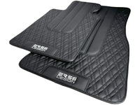 Floor Mats For BMW M3 E30 Black Leather Er56 Design - AutoWin