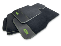 Floor Mats For BMW M3 G80 Carbon Leather Er56 Design - AutoWin