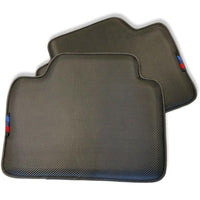Floor Mats For BMW M5 E34 Autowin Brand Carbon Fiber Leather - AutoWin