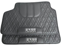 Floor Mats For BMW X3 - E83 SUV Black Leather Er56 Design - AutoWin
