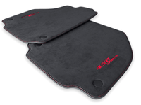Floor Mats For Ferrari 458 Spider 2012-2015 Alcantara Leather - AutoWin