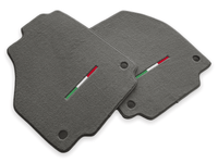 Floor Mats For Ferrari F8 Tributo (2019-2023) Gray Italian Edition - AutoWin