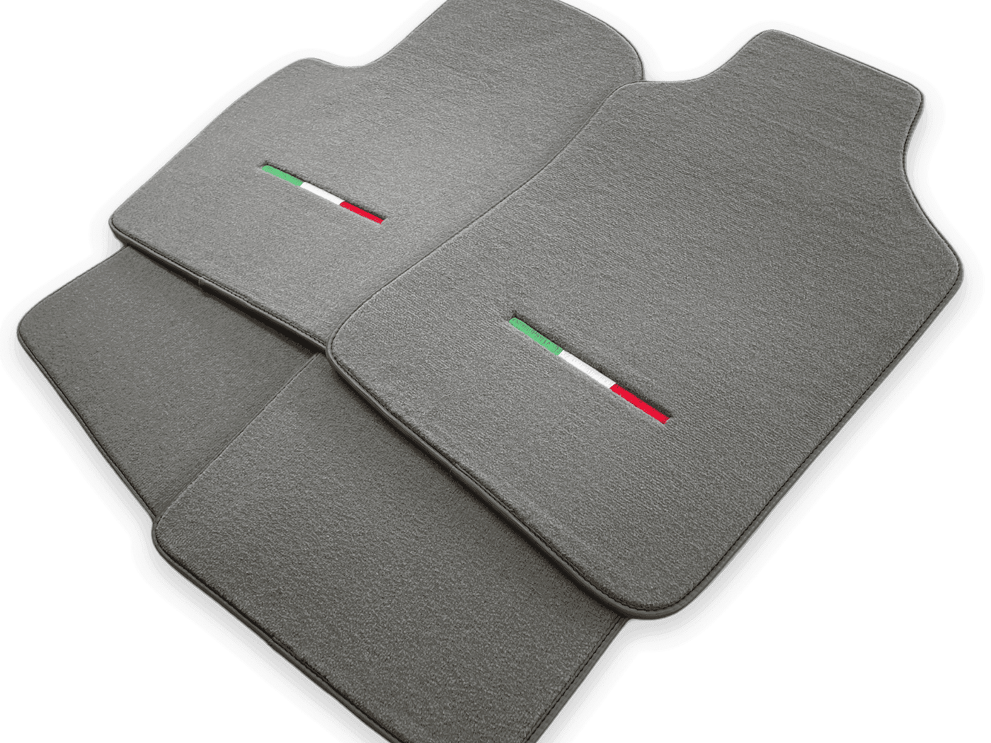Gray Floor Mats for Fiat Punto Evo (2009-2012) 5 Doors - AutoWin