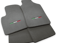 Gray Floor Mats for Fiat Punto Evo (2009-2012) 5 Doors - AutoWin