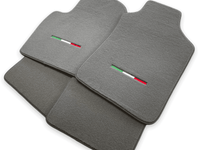 Gray Floor Mats for Fiat Punto Evo (2009-2012) 5 Doors - AutoWin