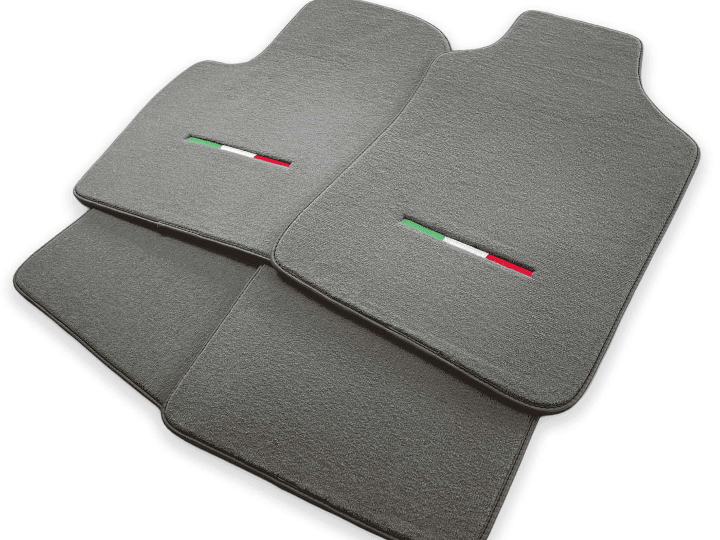 Gray Floor Mats for Fiat Punto Evo (2009-2012) 5 Doors - AutoWin