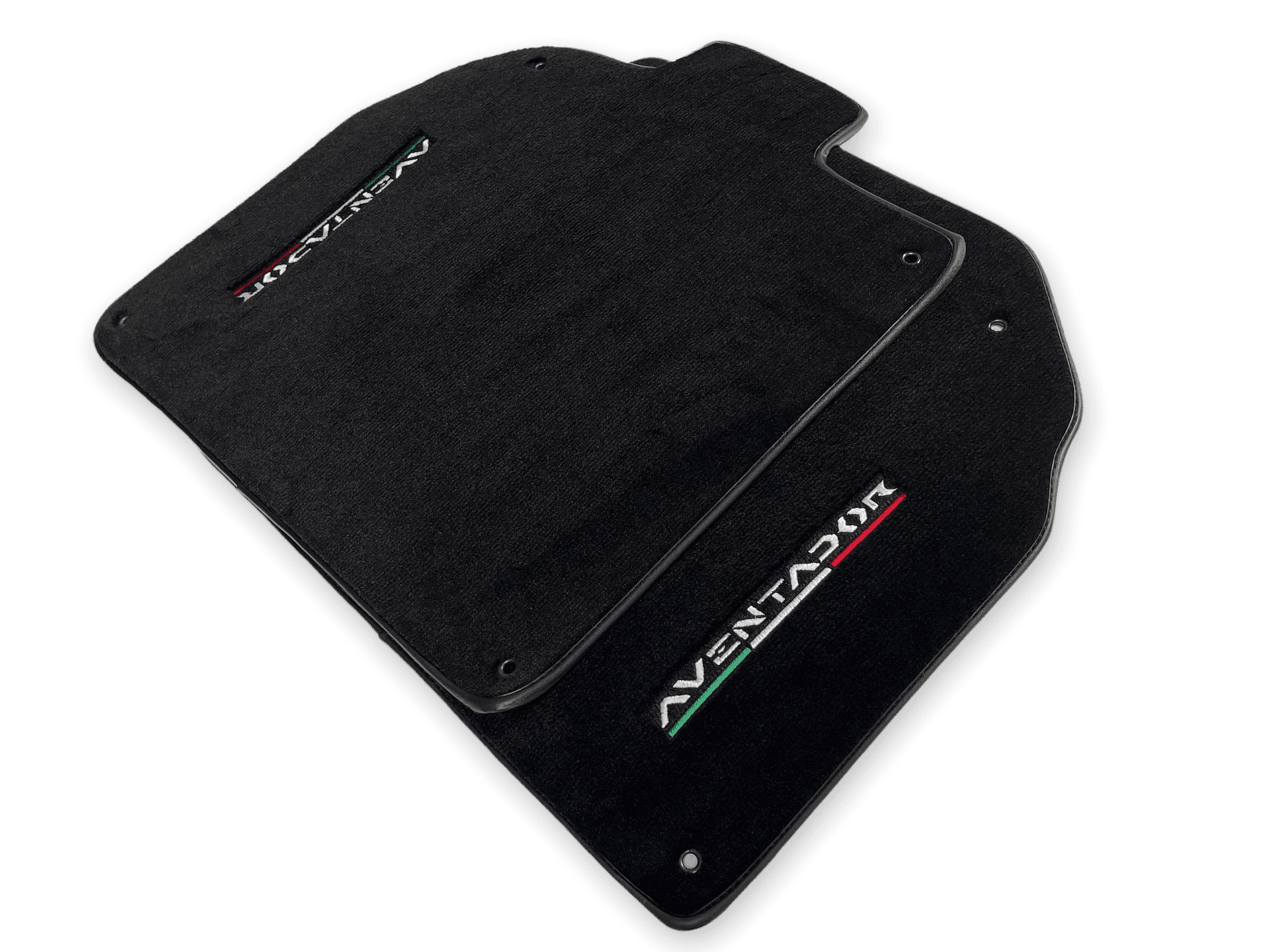 Floor Mats for Lamborghini Aventador Black Color - AutoWin