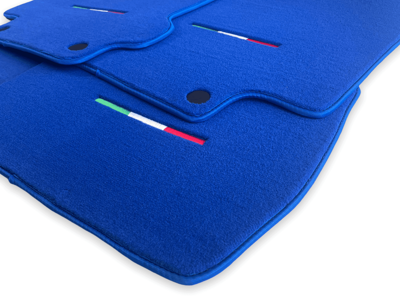 Floor Mats For Maserati GranTurismo (2007-2019) Blue IT Edition - AutoWin