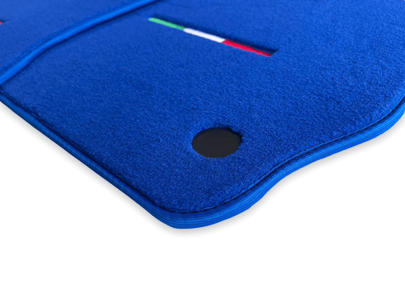 Floor Mats For Maserati Quattroporte Blue IT Edition - AutoWin