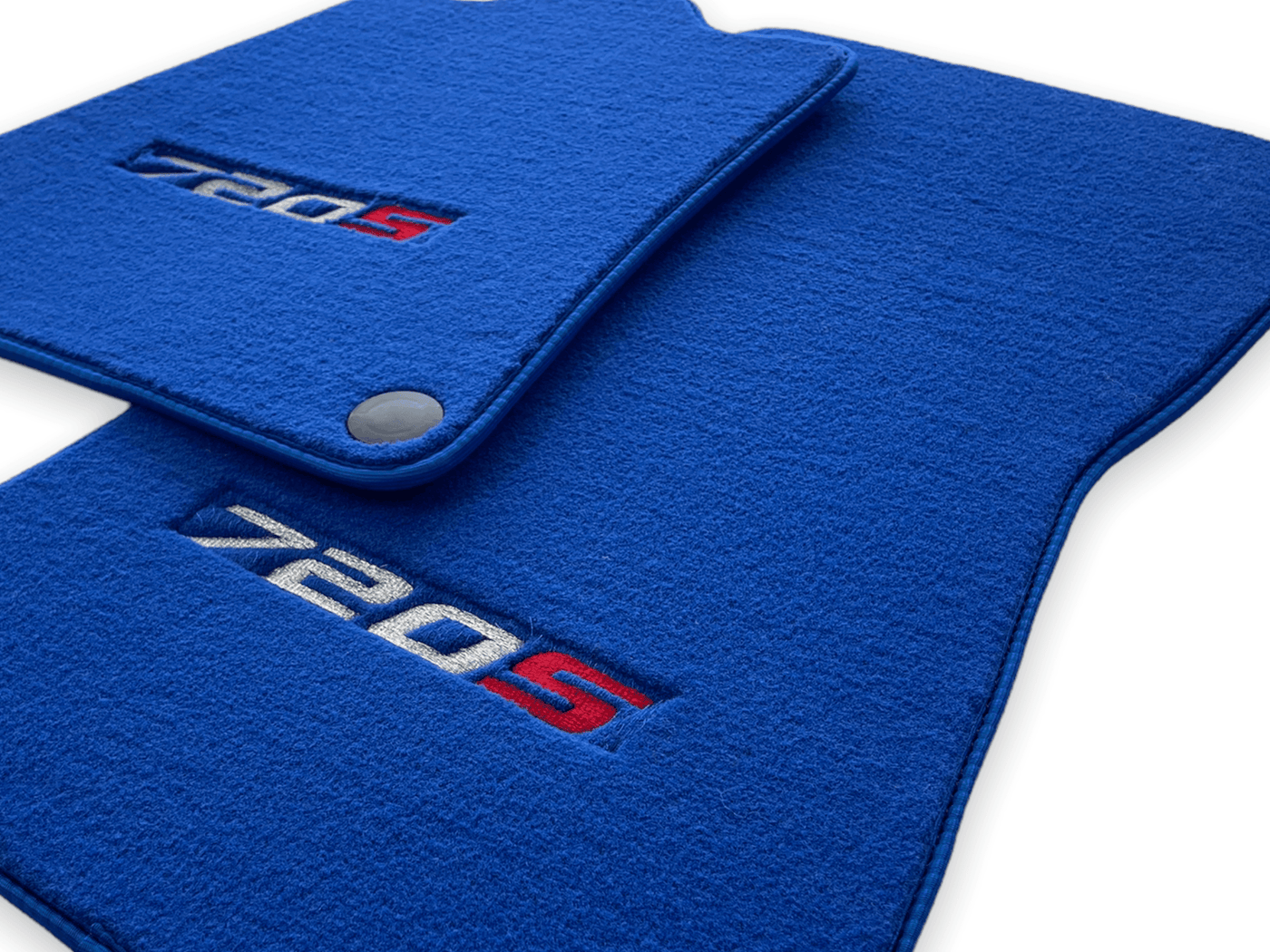 Floor Mats For McLaren 720S Blue Tailored Carpets Set AutoWin - AutoWin