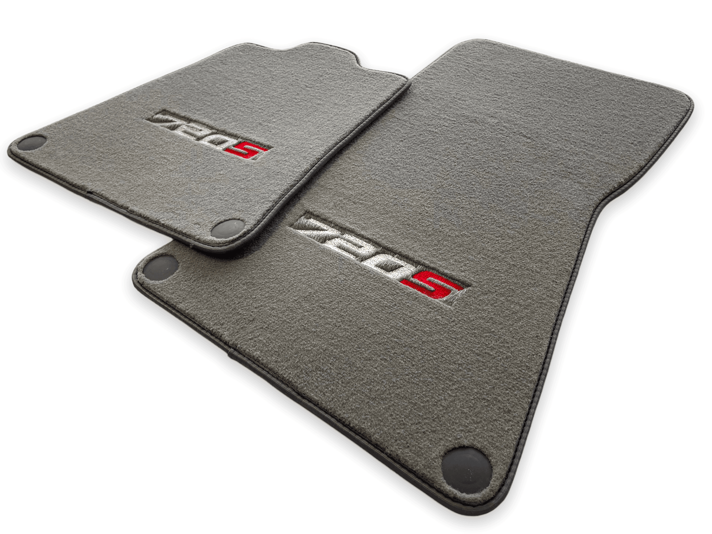 Floor Mats For McLaren 720S Gray Tailored Carpets Set AutoWin - AutoWin