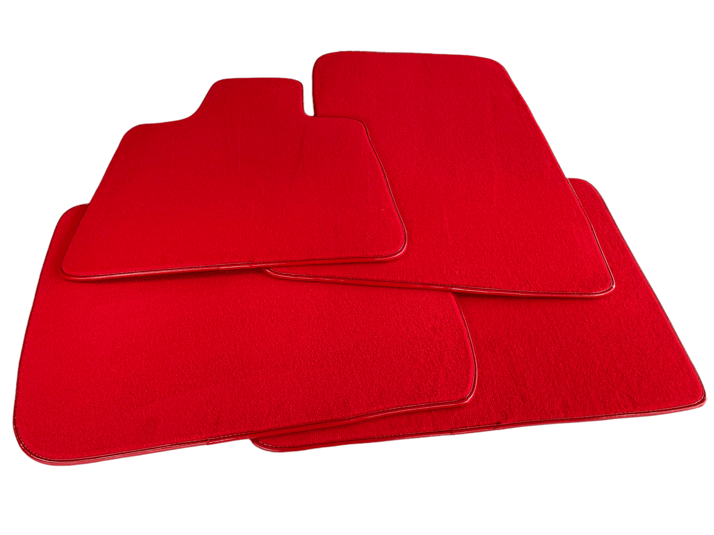 Floor Mats For Rolls Royce Phantom Drophead Coupe 2007–2016 Red - AutoWin
