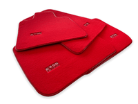 Floor Mats For Rolls Royce Shadow 1965-1977 Red ER56 Design - AutoWin