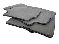 Gray Floor Mats For BMW 3 Series E46 Coupe With M Package AutoWin Brand - AutoWin