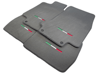 Gray Floor Mats For Maserati GranTurismo (2007-2019) IT Edition - AutoWin